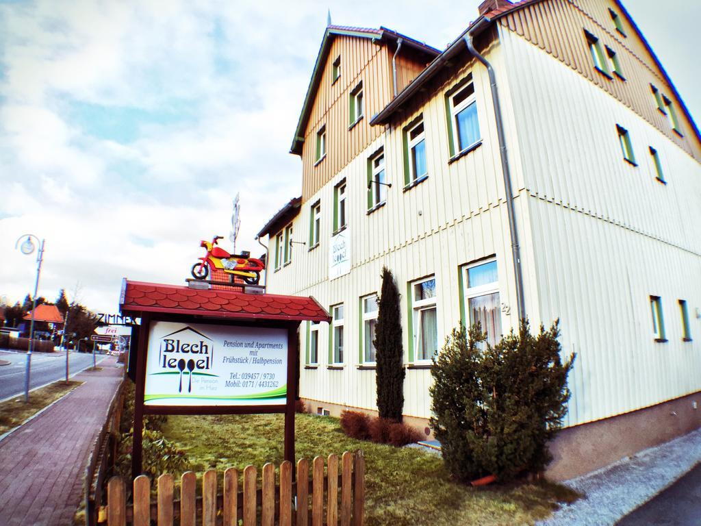 Aparthotel Blechleppel - Die Pension im Harz Benneckenstein Exterior foto